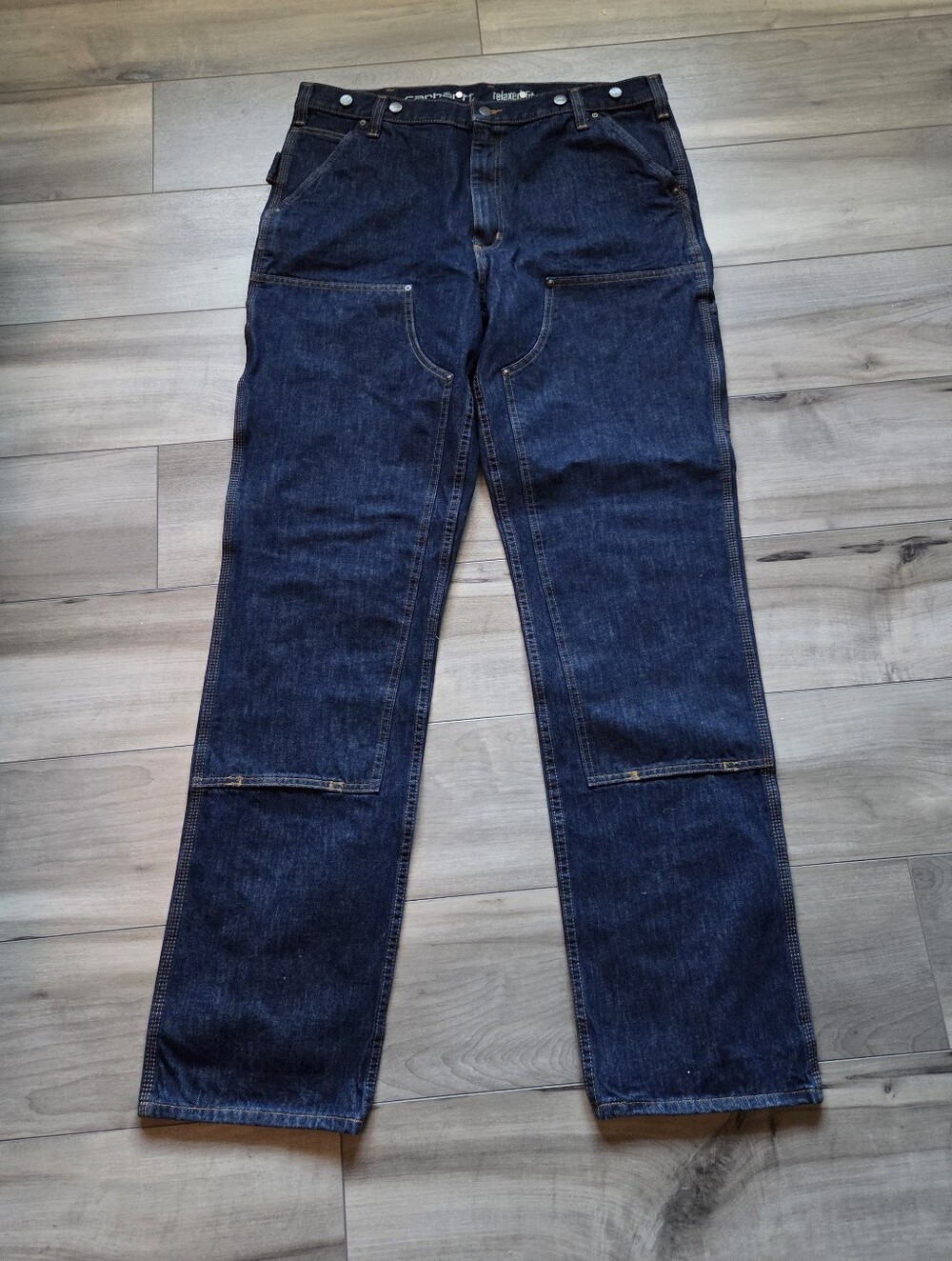 Carhartt Men’s Rugged Flex Relaxed Fit Logger Utility Jeans